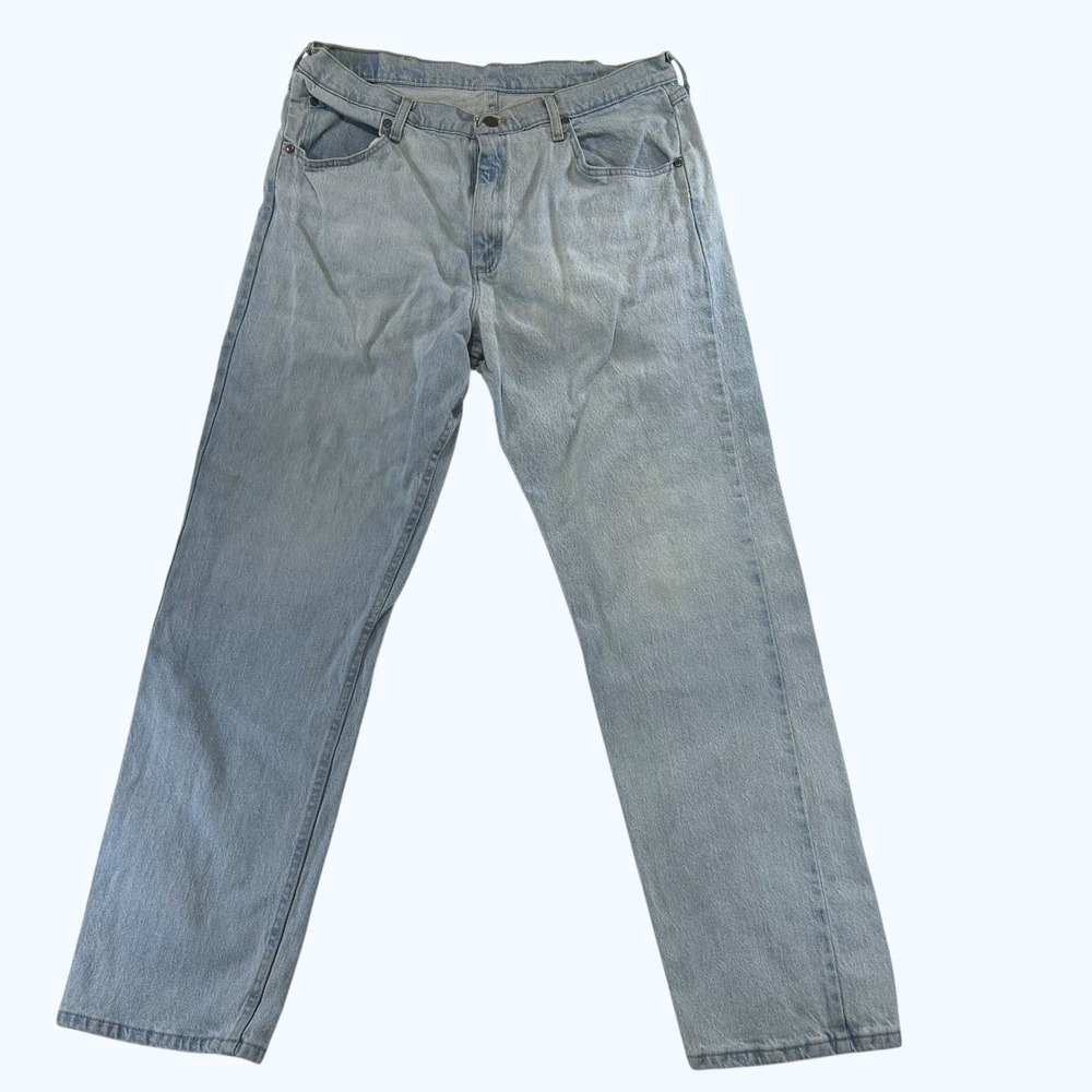 Wrangler Americana Skater Light Wash Relaxed Fit Jeans 36x32 Blue 1097FXVVB